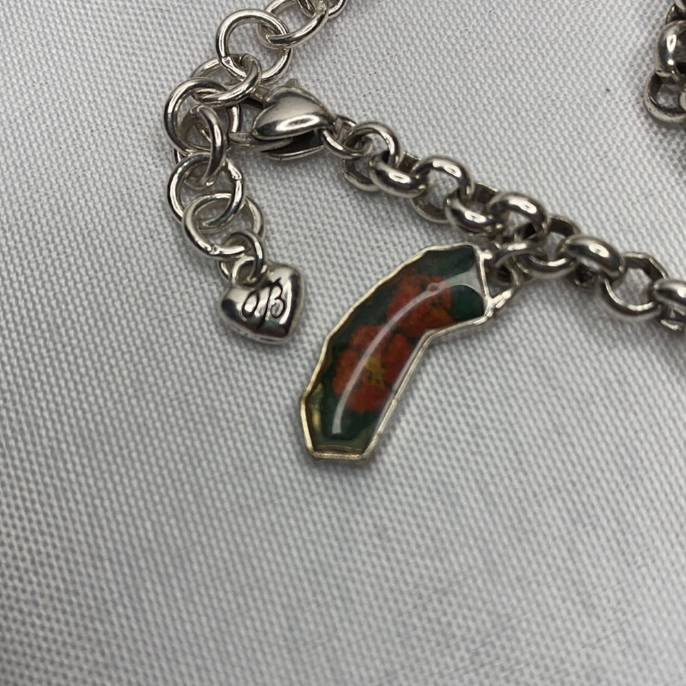 Brighton California charm Bracelet 8 1/2" - Picture 9 of 9
